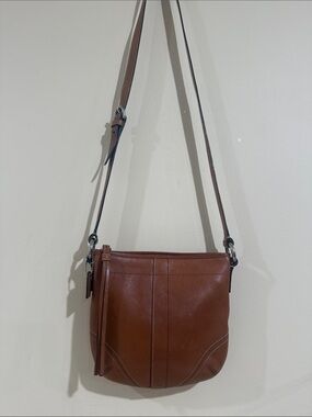 Coach Hobo bag Crossbody Leather Shoulder Bag with Tassel